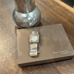 Silpada sterling silver watch